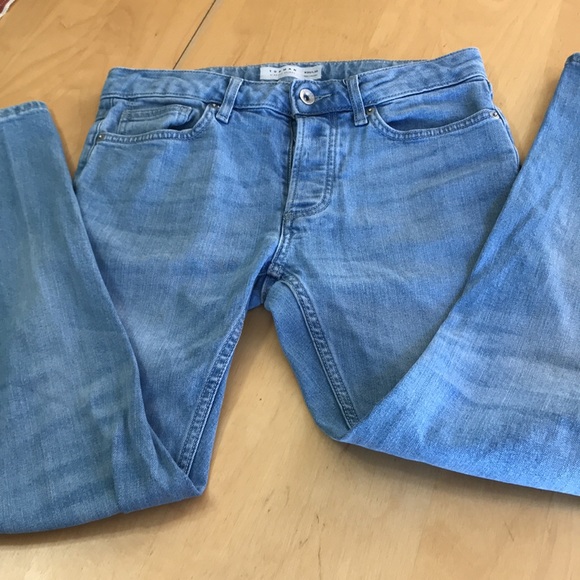 TOPMAN‎ button fly, 5 pocket jeans size 30 x 30 excellent condition - Picture 2 of 6